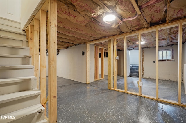 1225 Bristol View Dr, Bristol, VA 24201 - basement featuring stairs