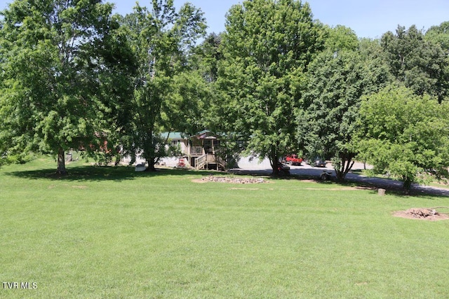 17508 Dreamers Ln, Glade Spring, VA 24340 - view of green lawn featuring stairs
