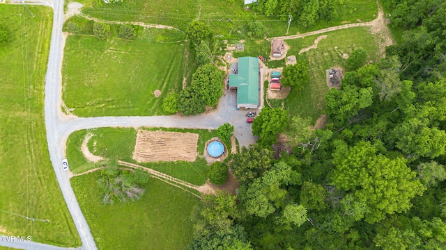 17508 Dreamers Ln, Glade Spring, VA 24340 - aerial view of property's location with rural landscape