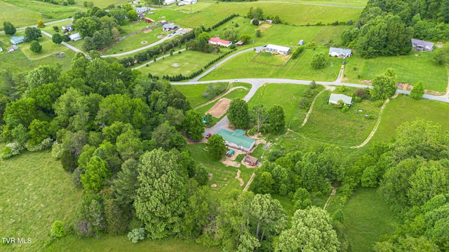 17508 Dreamers Ln, Glade Spring, VA 24340 - aerial overview of property's location with rural landscape