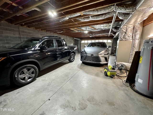 59 Whisper Bnd Unit 0, Johnson City, TN 37604 - garage with electric water heater