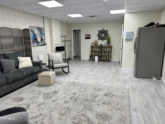 59 Whisper Bnd Unit 0, Johnson City, TN 37604 - living area with light wood-type flooring and baseboards