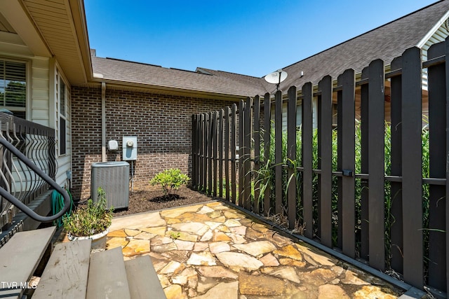1010 Appaloosa Trl, Johnson City, TN 37604 - view of patio with central air condition unit