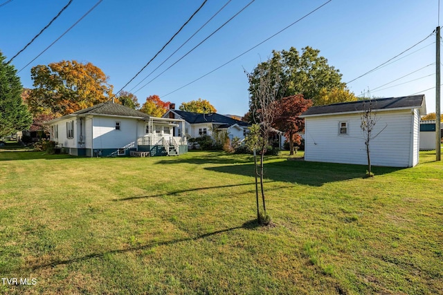 215 Clinchfield Ave, Erwin, TN 37650 - view of grassy yard