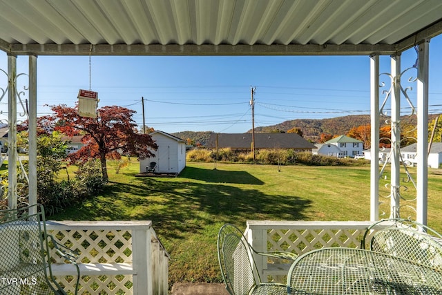 215 Clinchfield Ave, Erwin, TN 37650 - view of yard