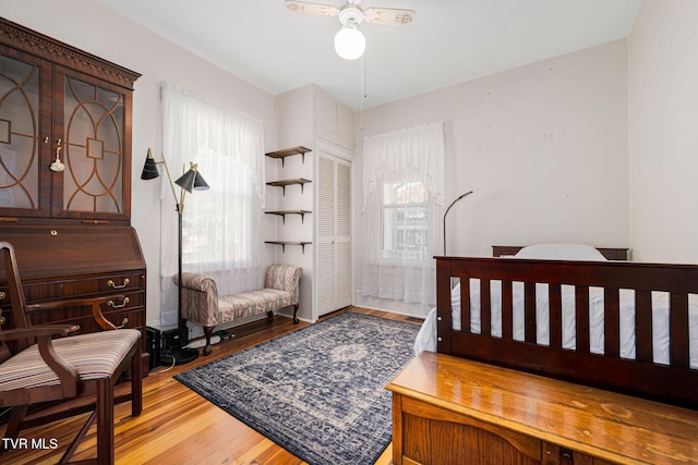 215 Clinchfield Ave, Erwin, TN 37650 - bedroom with multiple windows and wood finished floors
