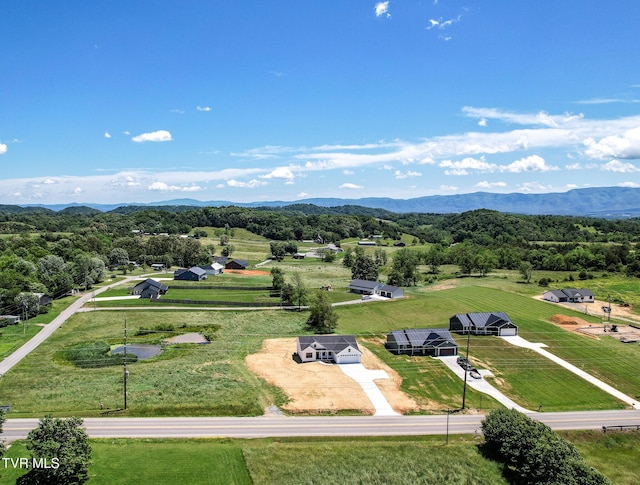 5980 Snapps Ferry Rd, Afton, TN 37616 - aerial view of a mountain backdrop