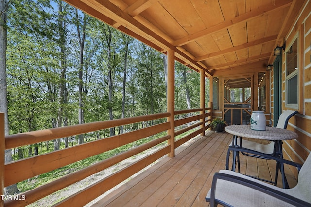 166 Booher Rd, Jonesborough, TN 37659 - view of deck