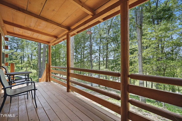 166 Booher Rd, Jonesborough, TN 37659 - view of wooden deck