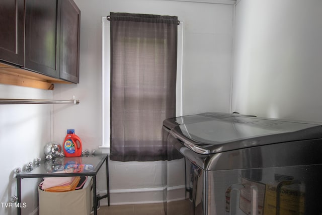 1416 E Cedar St, Bristol, TN 37620 - washroom featuring cabinet space and washing machine and dryer