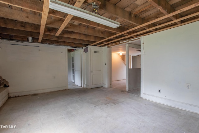 1416 E Cedar St, Bristol, TN 37620 - view of unfinished below grade area