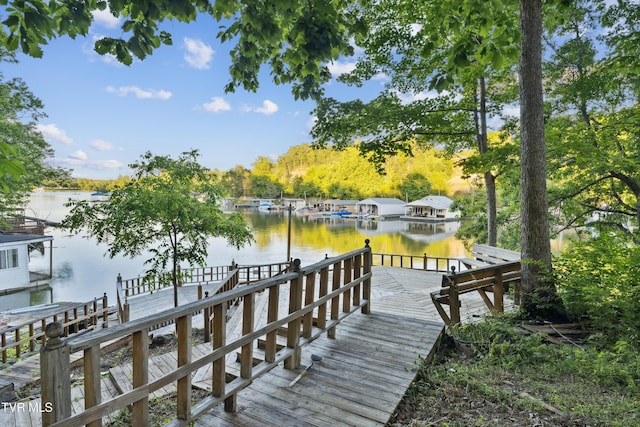 133 Knob Creek Dock Rd, Johnson City, TN 37601 - dock area featuring a water view