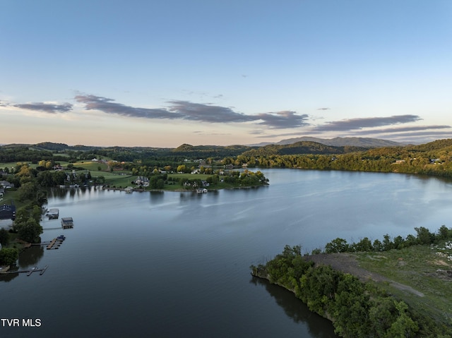 133 Knob Creek Dock Rd, Johnson City, TN 37601 - water view with a mountainous background