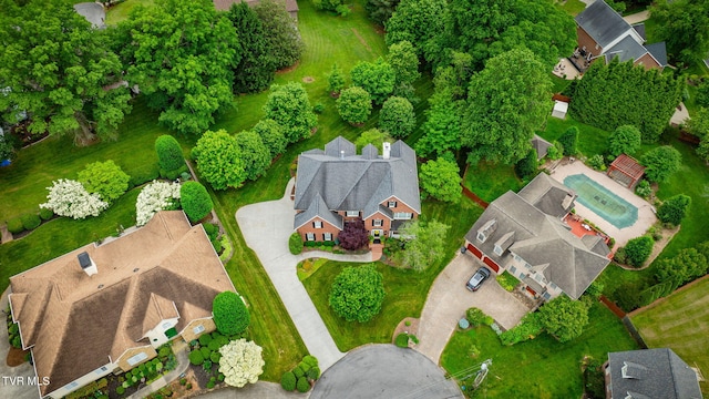 117 Quail Heights Ct, Kingsport, TN 37663 - aerial perspective of suburban area