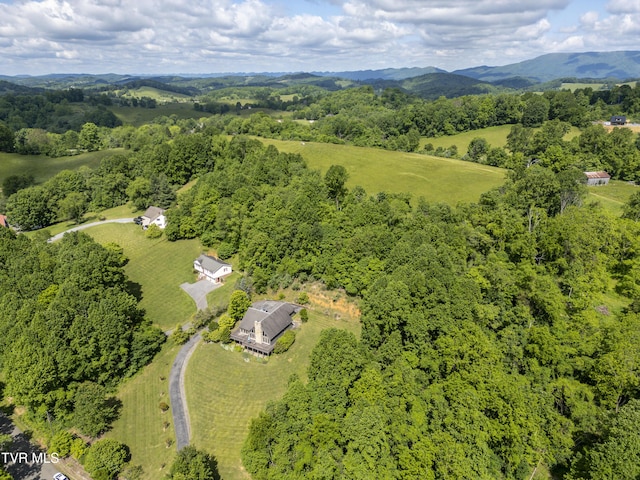 14346 White Top Vw, Abingdon, VA 24210 - drone / aerial view of a heavily wooded area
