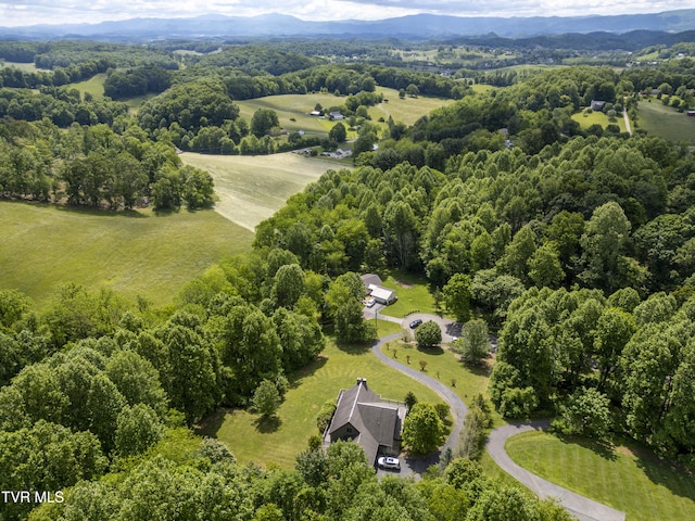 14346 White Top Vw, Abingdon, VA 24210 - aerial view of a mountainous background and a heavily wooded area