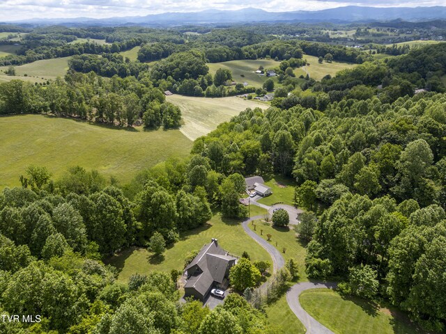 14346 White Top Vw, Abingdon, VA 24210 - drone / aerial view of a heavily wooded area