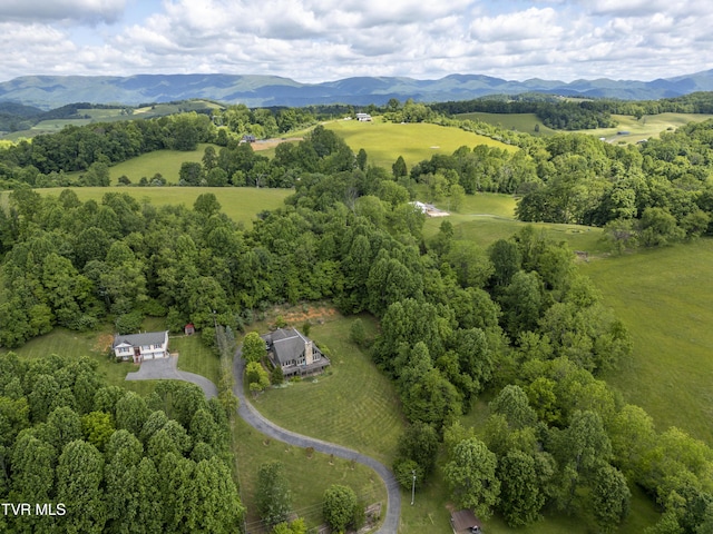 14346 White Top Vw, Abingdon, VA 24210 - drone / aerial view of a mountainous background