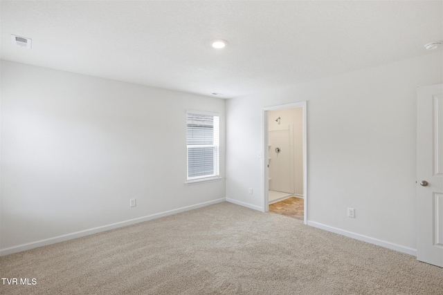 1133 Aspen Ter, Greeneville, TN 37745 - empty room featuring light carpet, baseboards, and recessed lighting