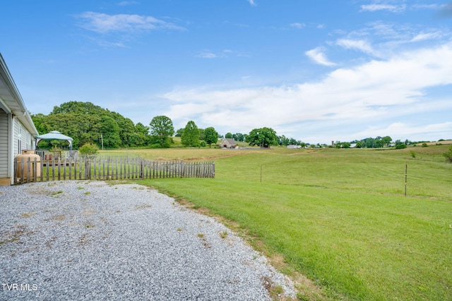 1734 Clear Springs Rd, Limestone, TN 37681 - view of yard with a rural view and gravel driveway