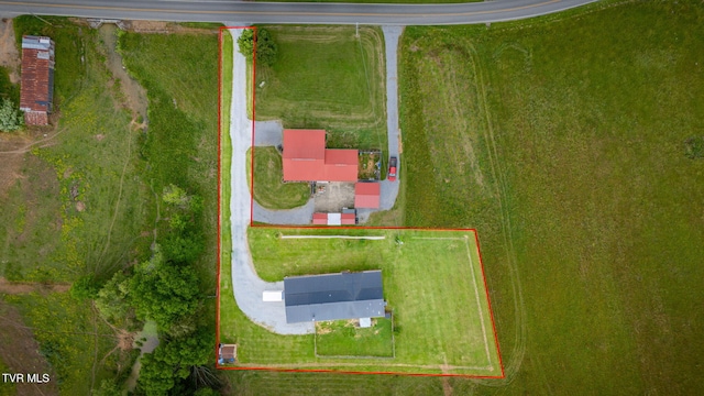 1734 Clear Springs Rd, Limestone, TN 37681 - aerial view of property's location with property boundaries highlighted