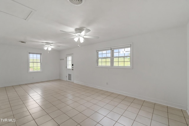 2361 Old Stage Rd, Afton, TN 37616 - unfurnished room featuring ceiling fan and baseboards