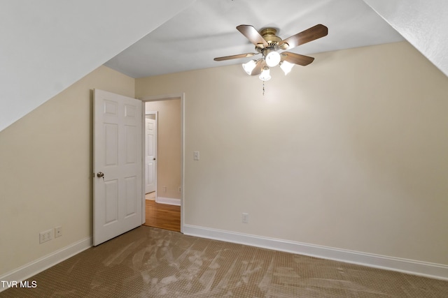 2361 Old Stage Rd, Afton, TN 37616 - additional living space with ceiling fan, carpet, and baseboards