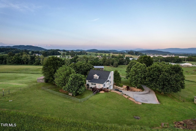2361 Old Stage Rd, Afton, TN 37616 - overview of rural landscape featuring mountains