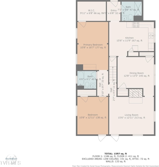 905 Kentucky Ave, Bristol, TN 37620 - view of room layout