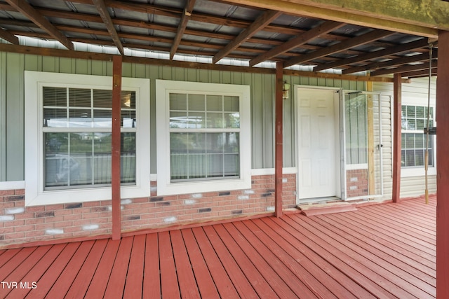 364 Berry Ridge Rd, Jonesborough, TN 37659 - view of wooden porch