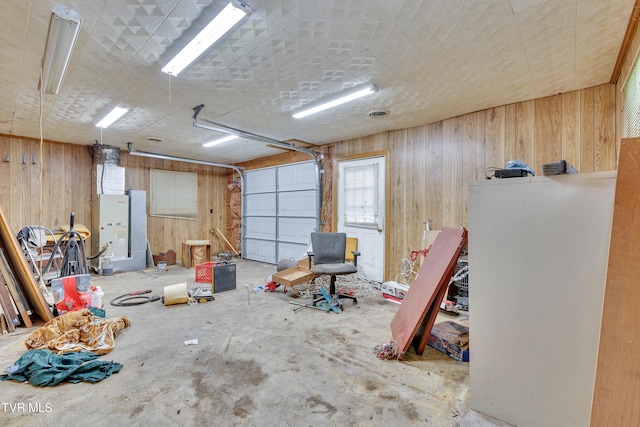 1275 Chuckey Pike, Chuckey, TN 37641 - garage featuring wood walls