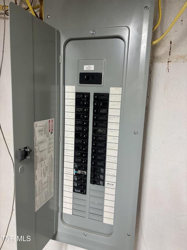357 Martin St, Jonesville, VA 24263 - utility room with electric panel