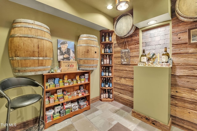 18549 Landridge Way, Abingdon, VA 24211 - wine cellar with stone finish flooring