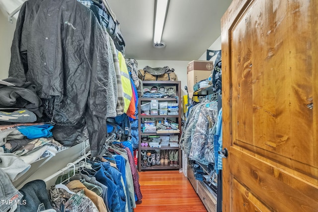 18549 Landridge Way, Abingdon, VA 24211 - walk in closet with wood finished floors