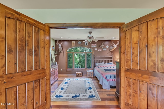 18549 Landridge Way, Abingdon, VA 24211 - bedroom with wood finished floors and recessed lighting