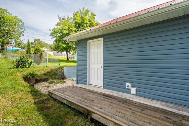 1605 E Fairview Ave, Johnson City, TN 37601 - view of wooden terrace