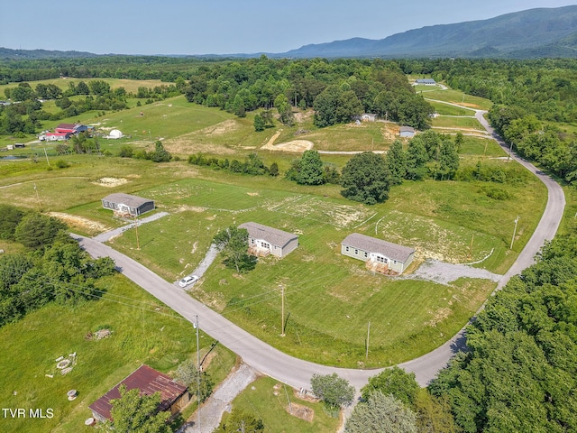385 Piney Grove Rd, Greeneville, TN 37743 - overview of rural landscape