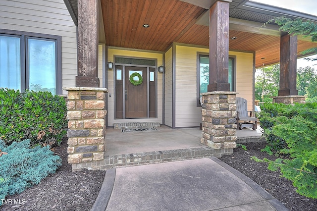 133 Christopher Way, Blountville, TN 37617 - entrance to property featuring covered porch
