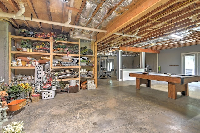133 Christopher Way, Blountville, TN 37617 - basement featuring billiards