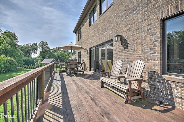 133 Christopher Way, Blountville, TN 37617 - deck featuring outdoor dining space