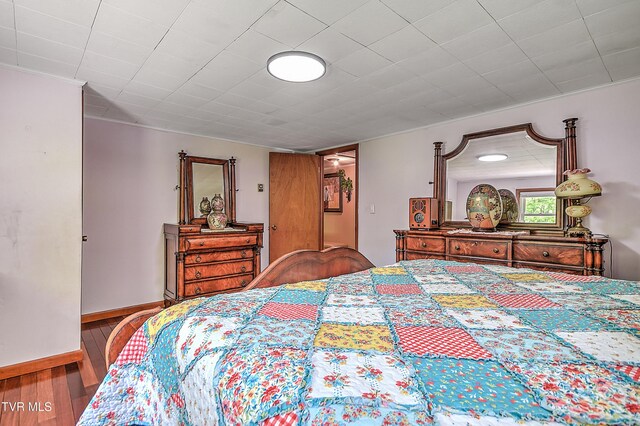 24483 Cave Creek Rd, Abingdon, VA 24211 - bedroom with hardwood / wood-style flooring and baseboards