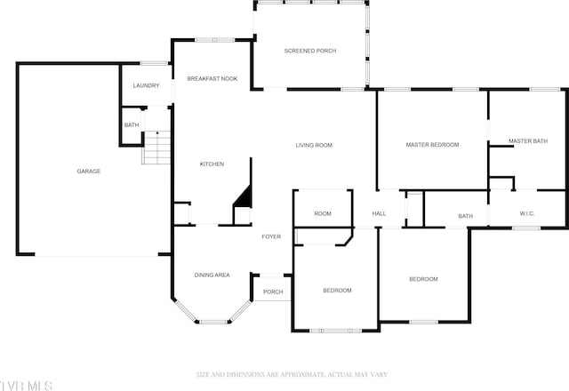 4006 Navaho Dr, Johnson City, TN 37604 - home floor plan