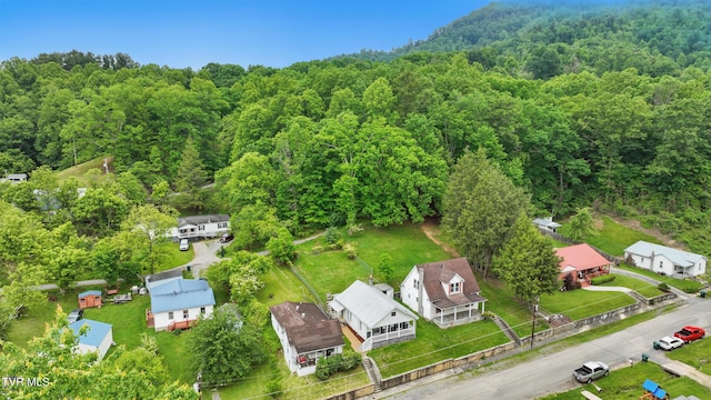 631 NE Meadow St, Coeburn, VA 24230 - drone / aerial view of a heavily wooded area