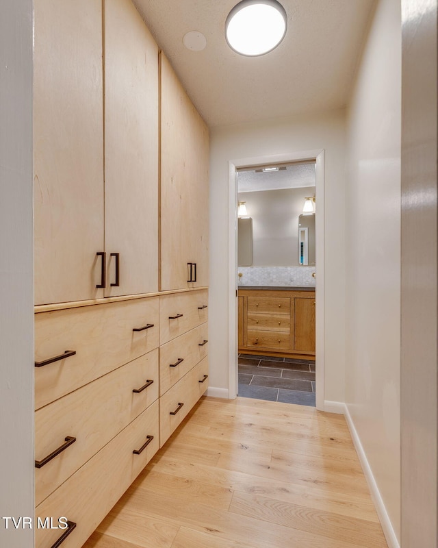319 Woodland Rd, Jonesborough, TN 37659 - hall with wood finished floors and baseboards