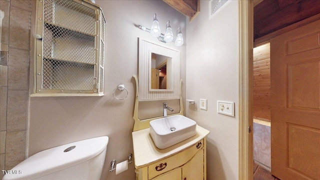 209 Brystone Dr, Gray, TN 37615 - bathroom with vanity and toilet