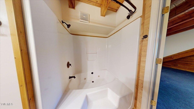 209 Brystone Dr, Gray, TN 37615 - full bathroom featuring a combined bath / shower with jetted tub