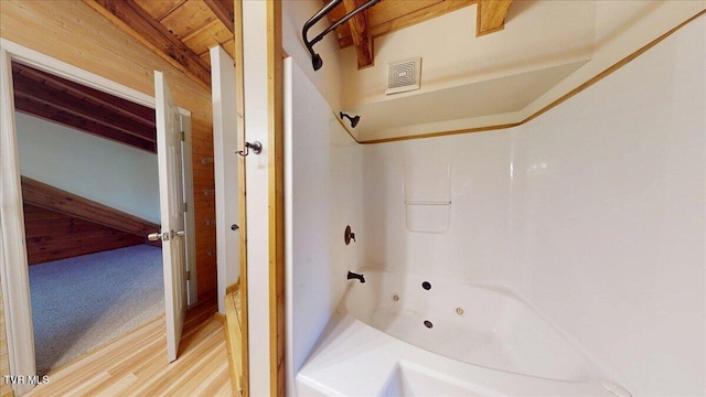 209 Brystone Dr, Gray, TN 37615 - bathroom with a combined bath / shower with jetted tub