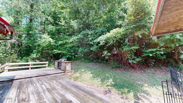 209 Brystone Dr, Gray, TN 37615 - view of wooden terrace