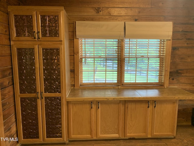 209 Brystone Dr, Gray, TN 37615 - detailed view of wooden walls