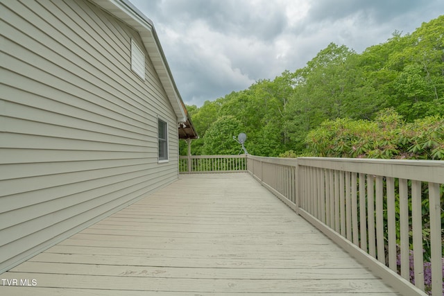 9266 Forest Rd, Coeburn, VA 24230 - view of wooden terrace